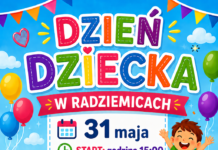 Zapraszamy na Dzień Dziecka w Radziemicach!